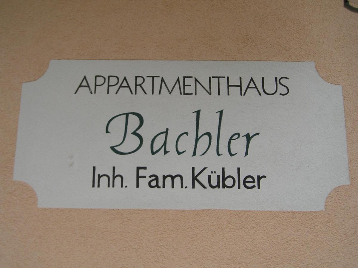 Appartmenthaus Bachler Exterior photo